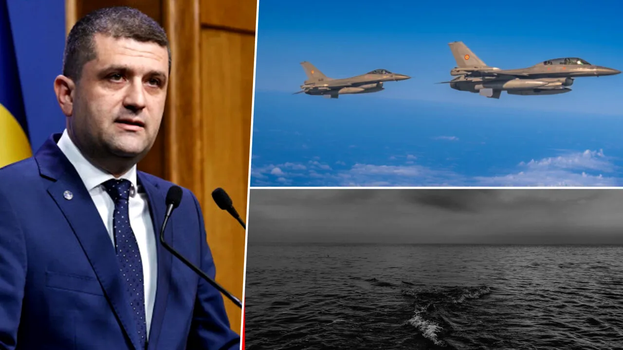 Miruță spune că cele 2 drone doborâte la interval de 3 minute, deasupra Mării Negre, ar fi noile aparate de zbor dezvoltate de Rusia: „Zburau cu 450 km/h. Drone cu turbo-reacție”