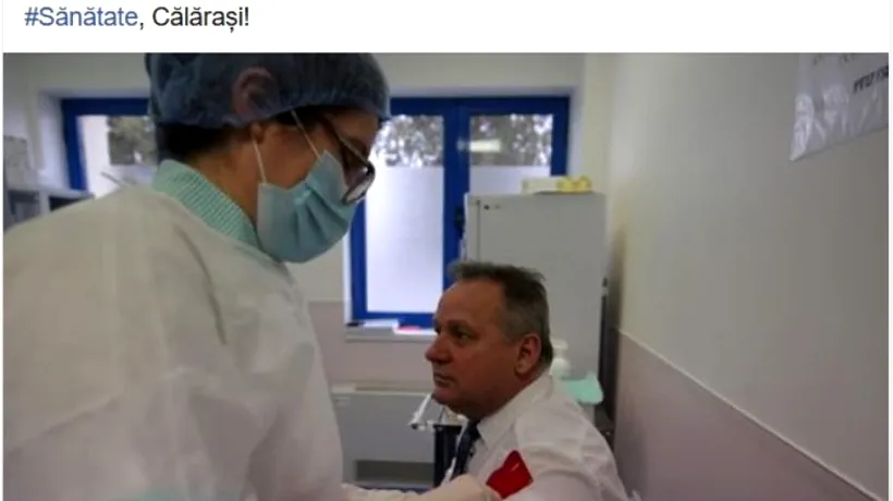 Tupeu fără limită! Șeful CJ Călărași s-a vaccinat cu toată familia, „peste rând”! FOTO