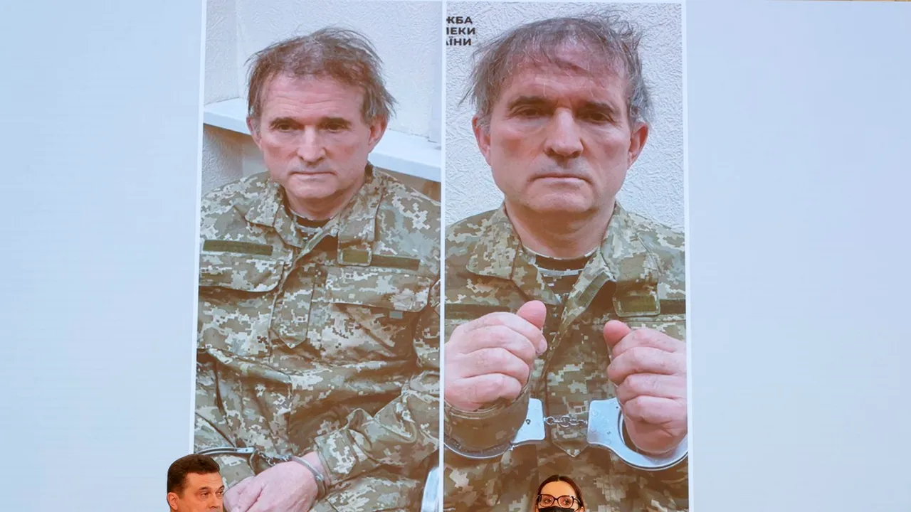 Soția lui Viktor Medvedchuk, apropiatul lui Vladimir Putin reținut în Ucraina, spune că acesta a fost bătut în timpul interogatoriilor