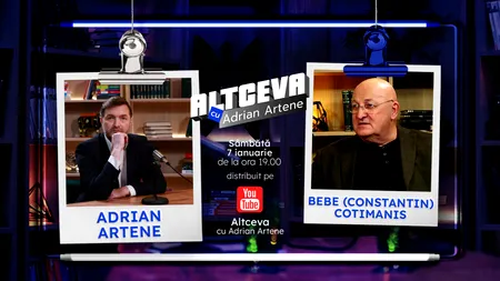 Bebe Cotimanis, invitat la podcastul ALTCEVA cu Adrian Artene