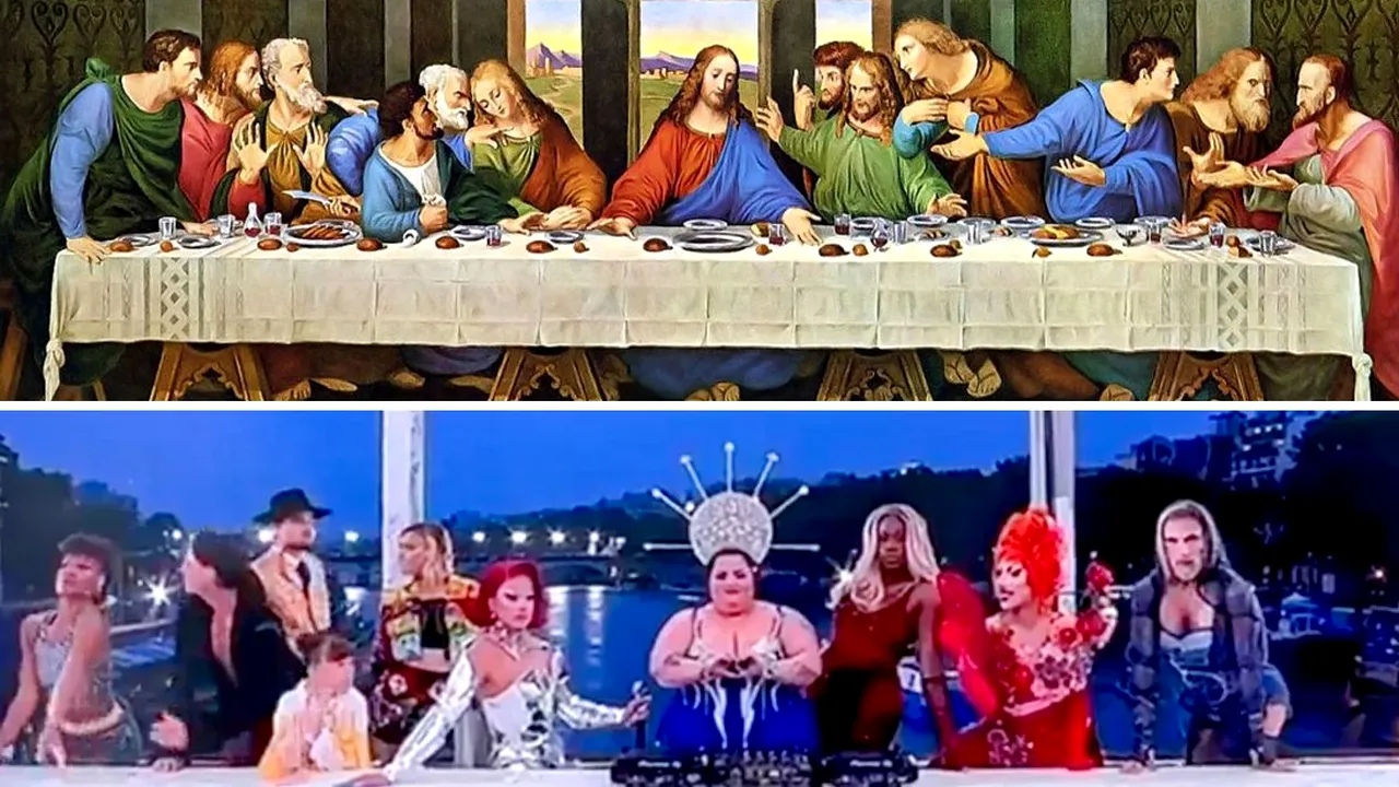 REACȚIA Vaticanului, la o săptămână de la ceremonia controversată de deschidere a JO­­. „CINA CEA DE TAINĂ” a lui Da Vinci, mărul discordiei