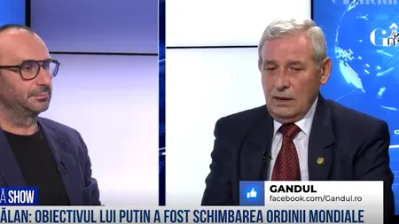 VIDEO | Gen. Eugen Bădălan: „Obiectivul lui Putin a fost schimbarea ordinii mondiale. Modificarea ordinii nu poziționează Rusia în top”