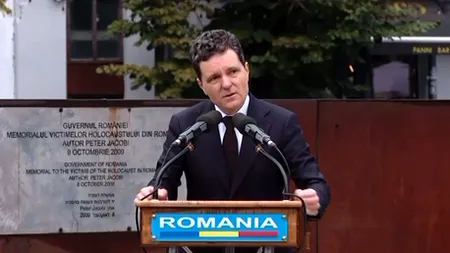 Nicușor Dan, la ceremonia de comemorare a victimelor Holocaustului: „Avem obligația să combatem discursul antisemit și incitarea la URĂ”