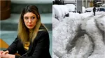 Zăpada neagră de pe străzi, „simbolul poluării din București”. Diana Buzoianu: „Această poluare ajunge în plămânii noștri. Este un inamic tăcut”