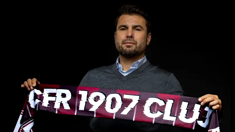 Adrian Mutu, PREZENTAT oficial la CFR Cluj! Care au fost primele cuvinte ale fostului mare fotbalist