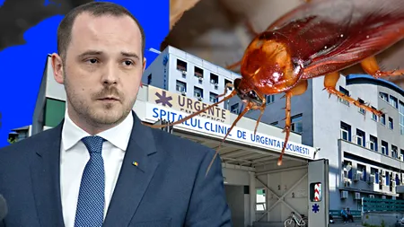 Ministrul Alexandru Rogobete sesizează Colegiul Medicilor după imaginile cu GÂNDACI din Spitalul Floreasca: „Este inacceptabil, inadmisibil”