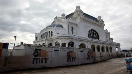 Cazinoul din Constanţa a fost restaurat şi va fi predat PRIMĂRIEI în câteva zile. Imagini din interiorul edificiului