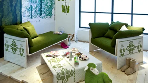 Decorează-ți o camera în verde
