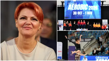 Lia Olguța Vasilescu anunță o altă premieră pentru Craiova. Orașul găzduiește Campionatele Naționale de Gimnastică Aerobică