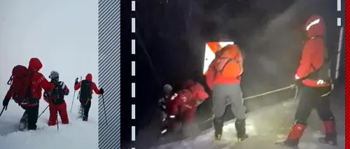 VIDEO | Cum a fost salvat un tânăr care s-a aventurat pe Transfăgărășan, prin zăpadă, pe un viscol năprasnic