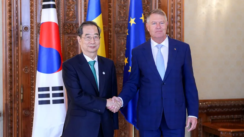 Președintele Klaus Iohannis l-a PRIMIT, la Palatul Cotroceni, pe premierul Republicii Coreea de Sud, Han Duck-soo. Ce au discutat cei doi oficiali