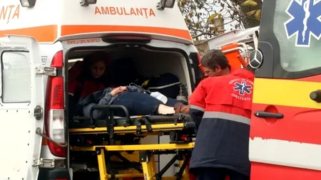 DN 1 A este blocat în urma unui accident în care două persoane au fost rănite