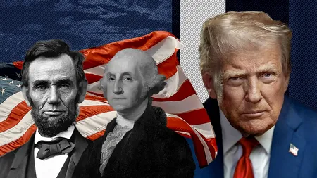 Donald Trump vrea să îi întreacă pe predecesorii săi, George Washington și Abraham Lincoln: Va fi greu să îi întrec. Dar voi încerca