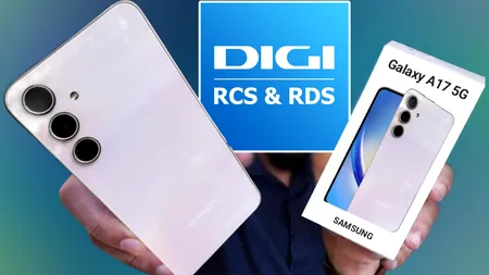 Digi RCS-RDS oferă tuturor abonaților noul smartphone Samsung Galaxy A17. Care este singura condiție