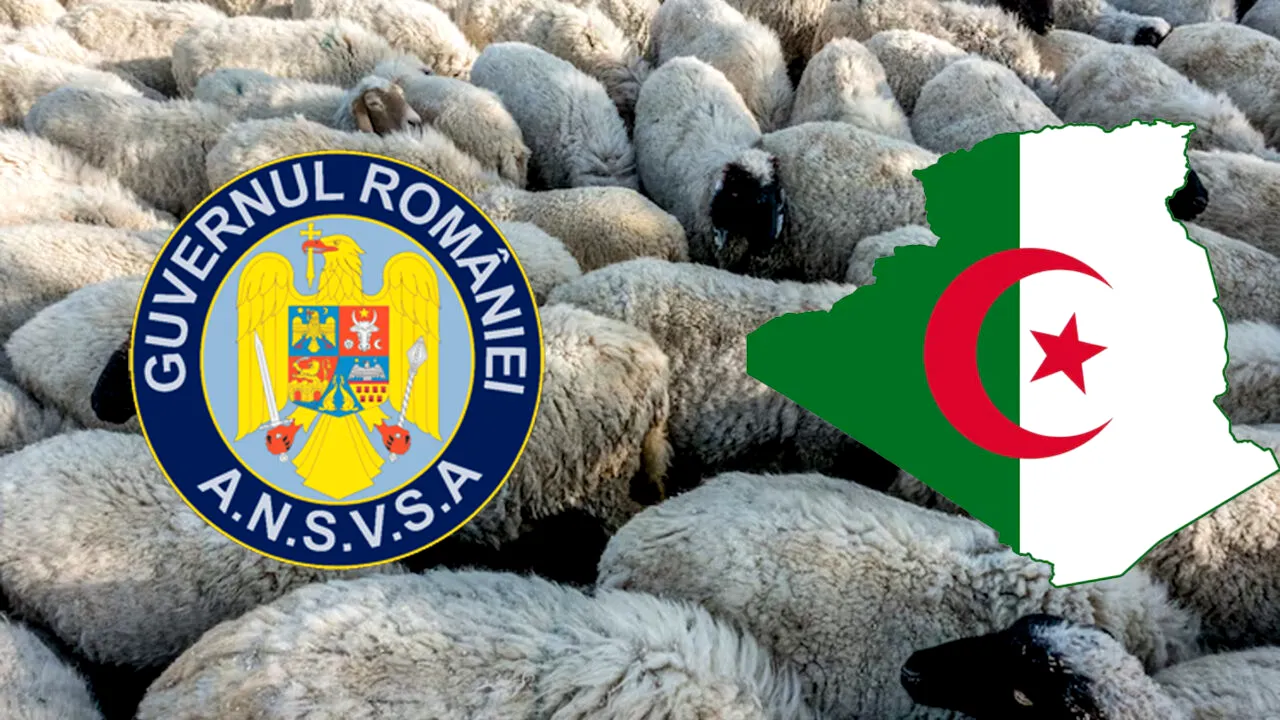 ANSVSA: În urma demersurilor diplomatice, România exportă peste un milion de oi în Algeria