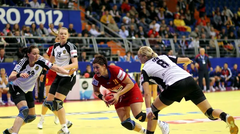 România - Rusia, scor 21-21, în grupa D la CE de handbal feminin
