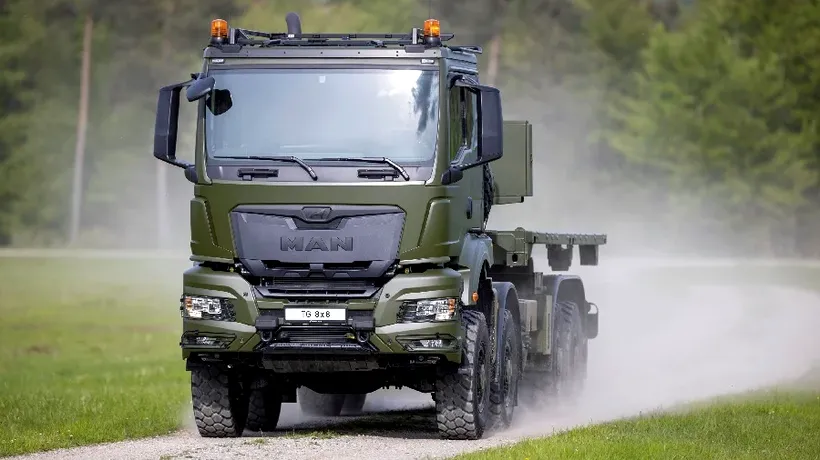 Compania germană Rheinmetall MAN Military Vehicles va construi 500 de camioane pentru Ministerul Apărării din Marea Britanie