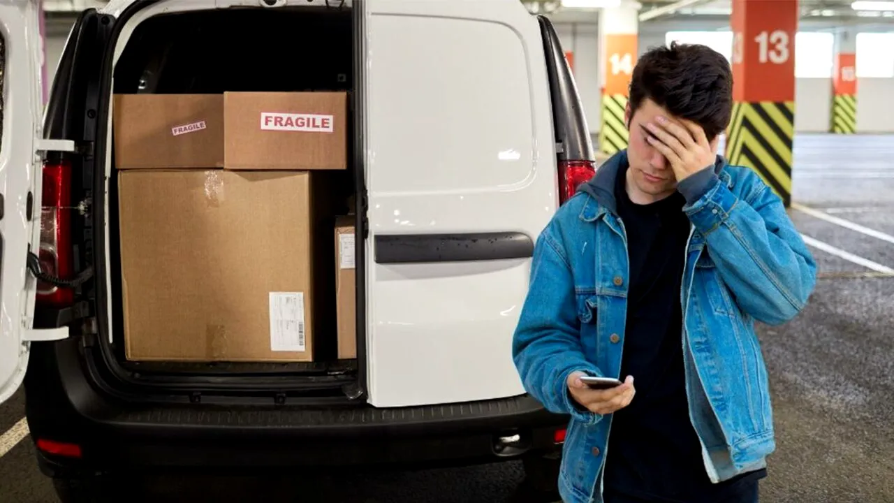 Ce a pățit un român după ce s-a angajat CURIER în Germania. Lucrează 14 ore pe zi, 6 zile pe săptămână