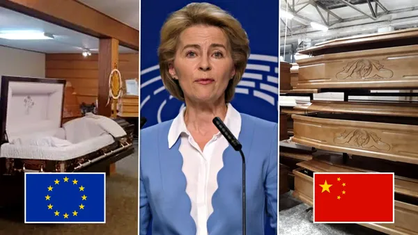 Sicriele “made in China” bulversează piața europeană. Ajung la prețuri infime printr-un artificiu vamal