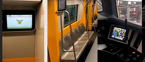 VIDEO EXCLUSIV | Așa arată noile metrouri care vor circula în București. Sunt produse în Brazilia și vor intra pe linie de anul viitor