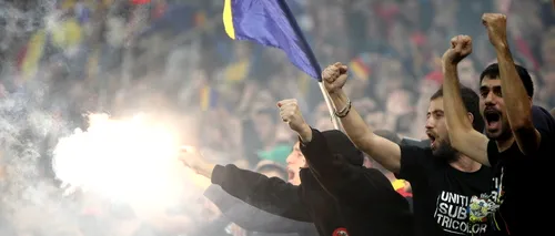 ROMÂNIA - UNGARIA: 20 de suporteri au interzis pe stadioane între șase luni și un an