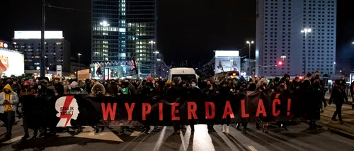 Proteste în Polonia după anunțul privind intrarea în vigoare a interzicerii avorturilor