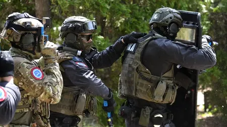 Exercițiu INTERNAȚIONAL de securitate în Dâmbovița cu 500 de militari din 15 țări. Jandarmeria: 