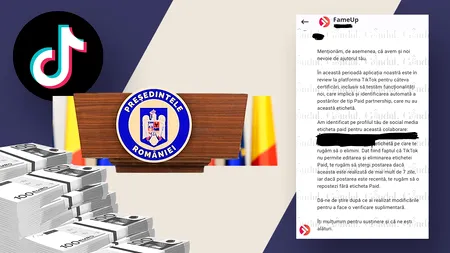 SCANDALUL influencerilor care fac campanie pe TikTok pentru un candidat la Președinția României. Prin intermediul FameUp, li se cere să încalce legea!