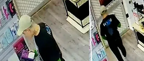 Un hoț a fost filmat în timp ce fura jucării sexuale dintr-un sex shop