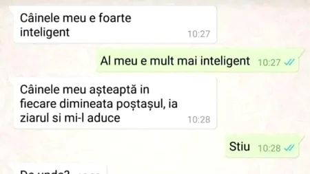 BANCUL ZILEI | Câinii inteligenți și stăpânii lăudăroși