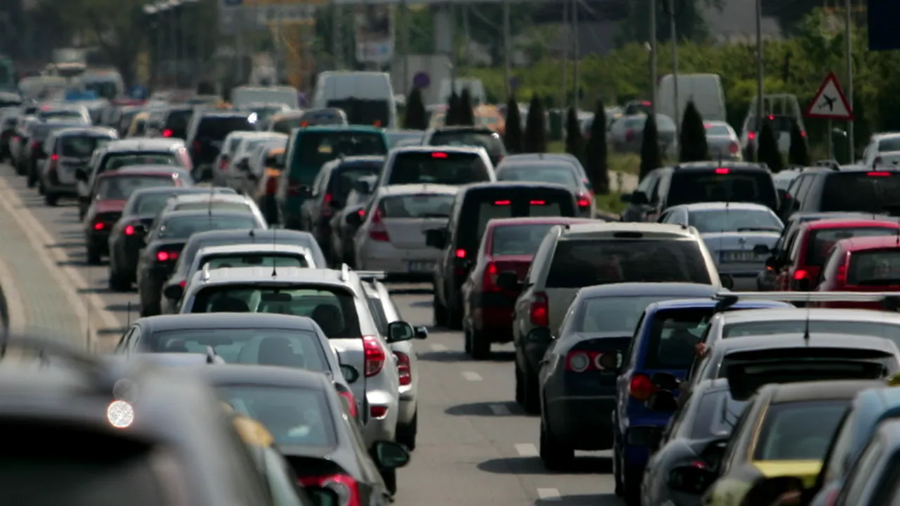 Circulație îngreunată pe A2 București-Constanța, pe sensul spre București
