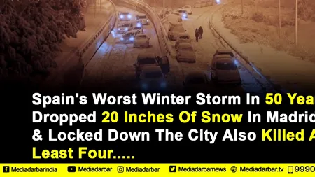 Spania, sub nămeți! Cu schiurile pe străzile Madridului! Este cea mai teribilă iarnă din ultimii 50 de ani! - Galerie FOTO și VIDEO