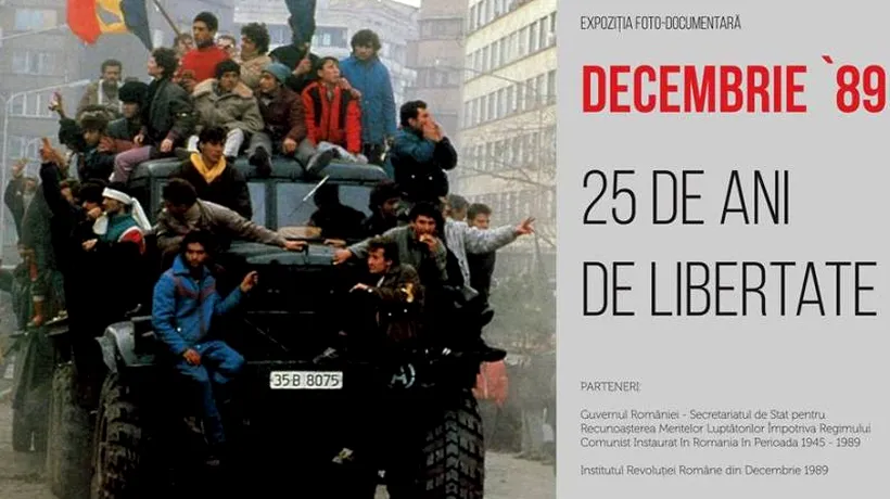 Muzeul Național de Istorie a României vernisează expoziția Decembrie '89. 25 de ani de libertate