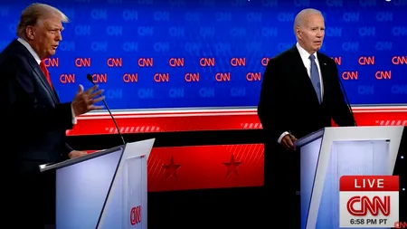 Democrații, „ÎNGRIJORAȚI” după dezbaterea Joe Biden - Donald Trump / „Biden a arătat exact de ce merită să fie concediat”