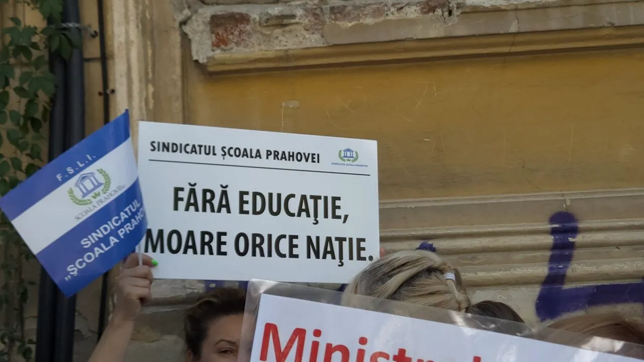 PROGRAMUL protestelor profesorilor, făcut public de reprezentanții sindicatelor. Mesaj pentru Daniel David: 