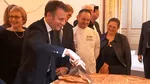 Imagini inedite cu Macron și tarta de Bobotează. Cum a rămas Palatul Élysée fără „regi“