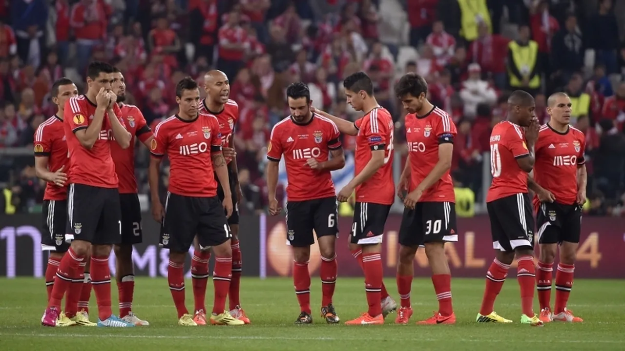 BLESTEMUL Benficăi: a pierdut a OPTA finală la rând