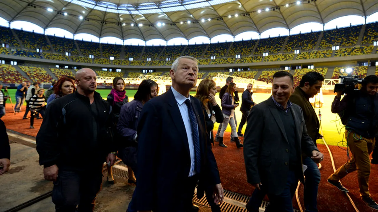 Sorin Oprescu își apără ''creația'': ''Acoperișul Arenei Naționale îndeplinește standardele''