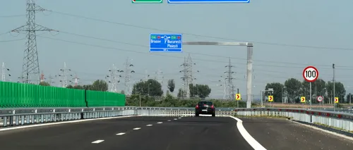 Ministrul Transporturilor a descins inopinat pe autostrada București-Ploiești. Ce a constatat