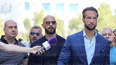 „FRAIERILOR. Sunt liber”. Mesajele transmise de frații Andrew și Tristan Tate, după ce judecătorii i-au plasat sub control judiciar