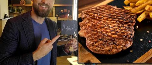 Matinalul de la Antena 1 își vinde scump.. ceafa! Câți lei plătește un client pe o friptură de porc și o porție de cartofi prăjiți, în restaurantul lui Dani Oțil