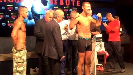 Lucian Bute a trecut cântarul oficial înaintea meciului cu Andrea Di Luisa