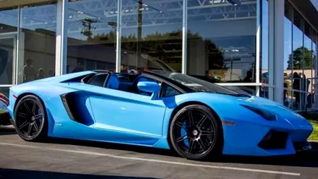 Un Lamborghini Aventador 50th Anniversario a fost scos la vânzare pentru o sumă fabuloasă