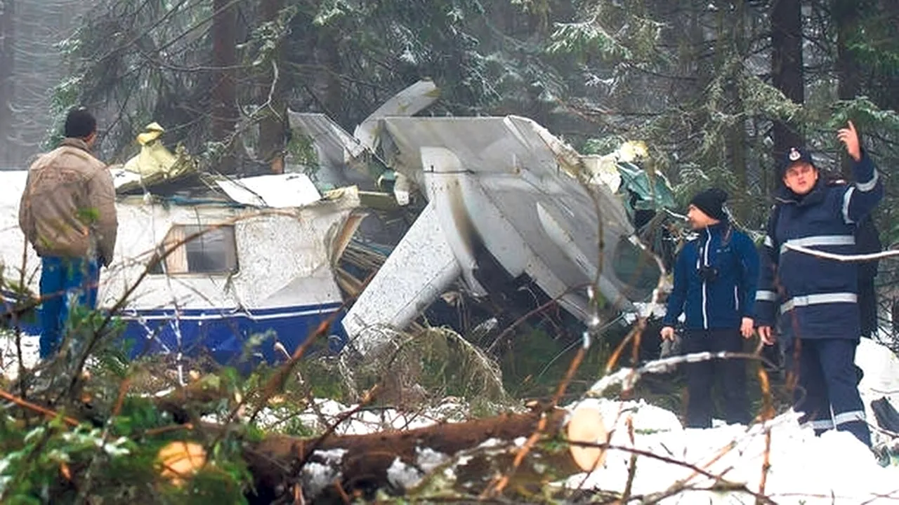 Victimele accidentului aviatic din Apuseni, comemorate la locul tragediei, la un an de la eveniment