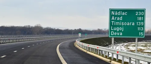 Contestațiile privind primul tronson al autostrăzii Nădlac-Arad, respinse. Contractul poate fi semnat