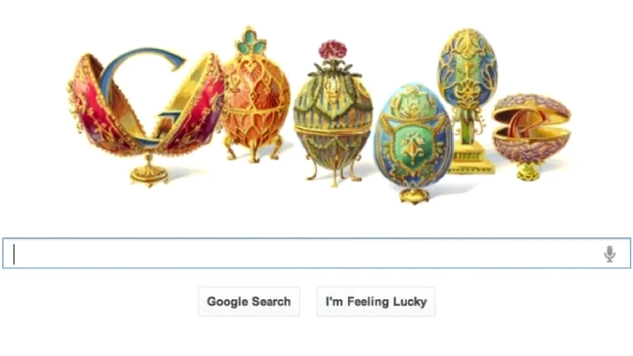 PETER CARL FABERGÃ‰, faimos pentru ouăle FabergÃ©, omagiat de GOOGLE printr-un logo special. VIDEO