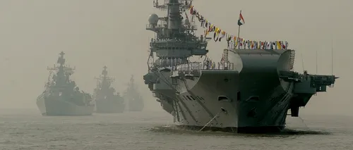 VIDEO - India intră în cercul restrâns al țărilor care construiesc portavioane. Am avut nevoie de opt ani pentru a-l concepe