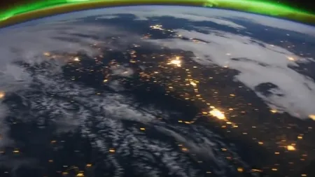 Imagini SPECTACULOASE cu Terra, filmate de pe Stația Spațială Internațională. Se pot vedea „cizma
