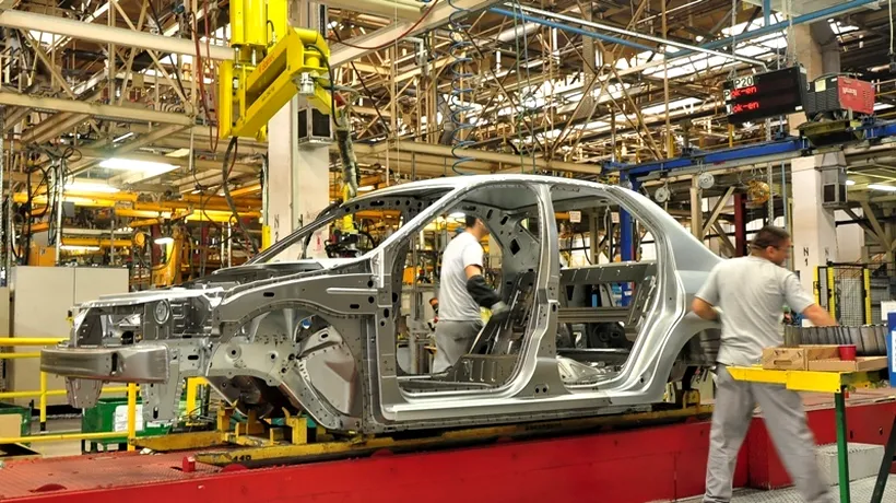 Producția Dacia a scăzut cu 6% din cauza pieței interne