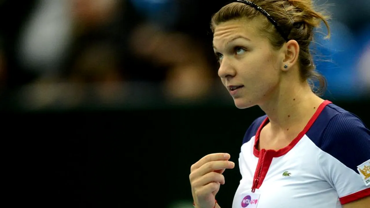 Simona Halep își menține poziția în ierahia jucătoarelor profesioniste de tenis